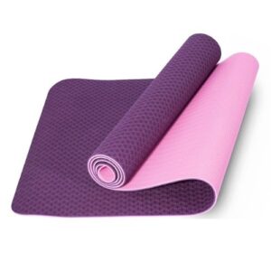 Thảm tập yoga chống chơn trượt 6mm 2 lớp cao su TPE