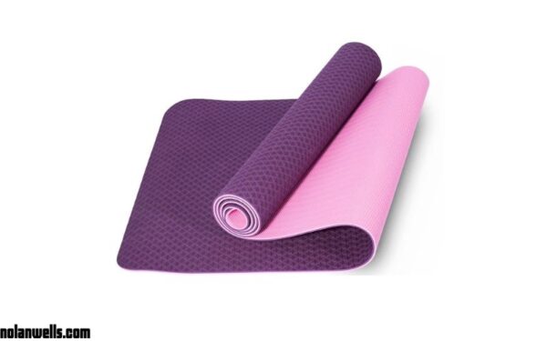 Thảm tập yoga chống chơn trượt 6mm 2 lớp cao su TPE