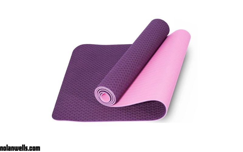 Thảm tập yoga chống chơn trượt 6mm 2 lớp cao su TPE